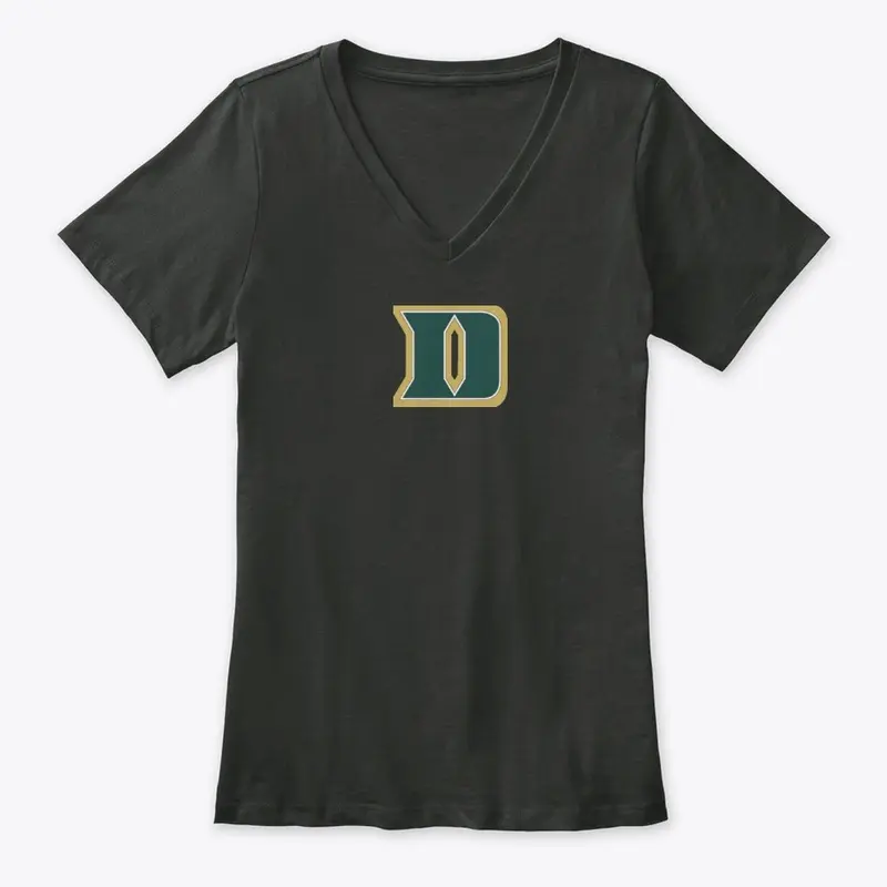 Dons D V-Neck T-Shirt Black