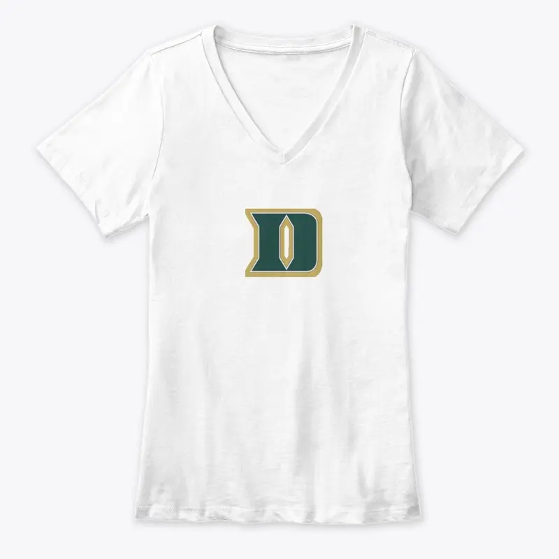 Dons D V-Neck T-Shirt White